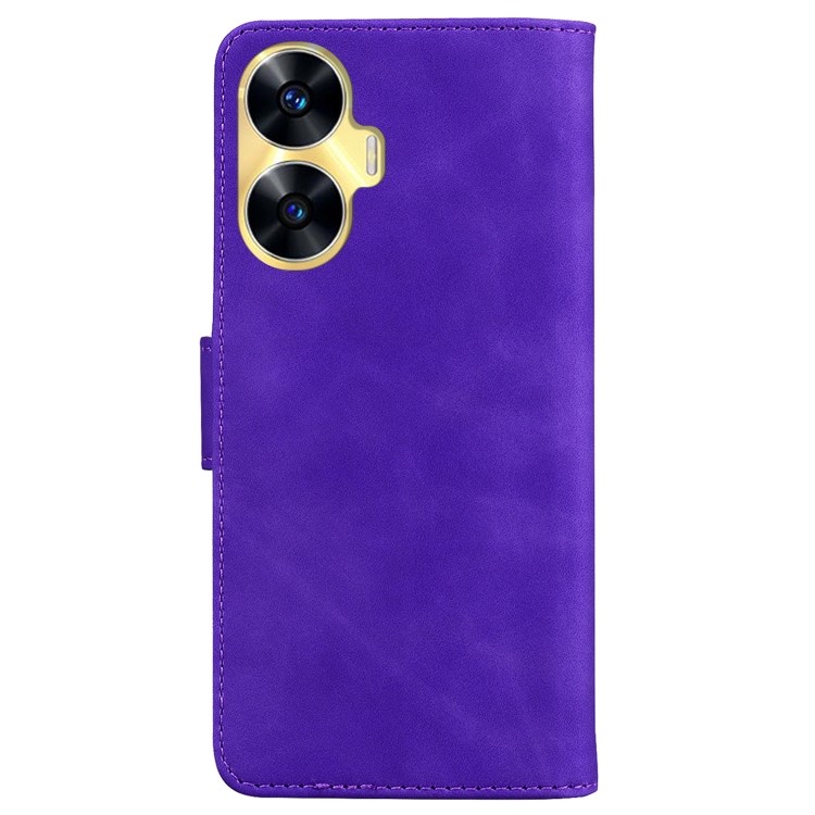 Внутрішній вигляд фіолетового чохла-книжки Skin Feel Pure Color Внутрішній вигляд фіолетового чохла-книжки Skin Feel Pure Color