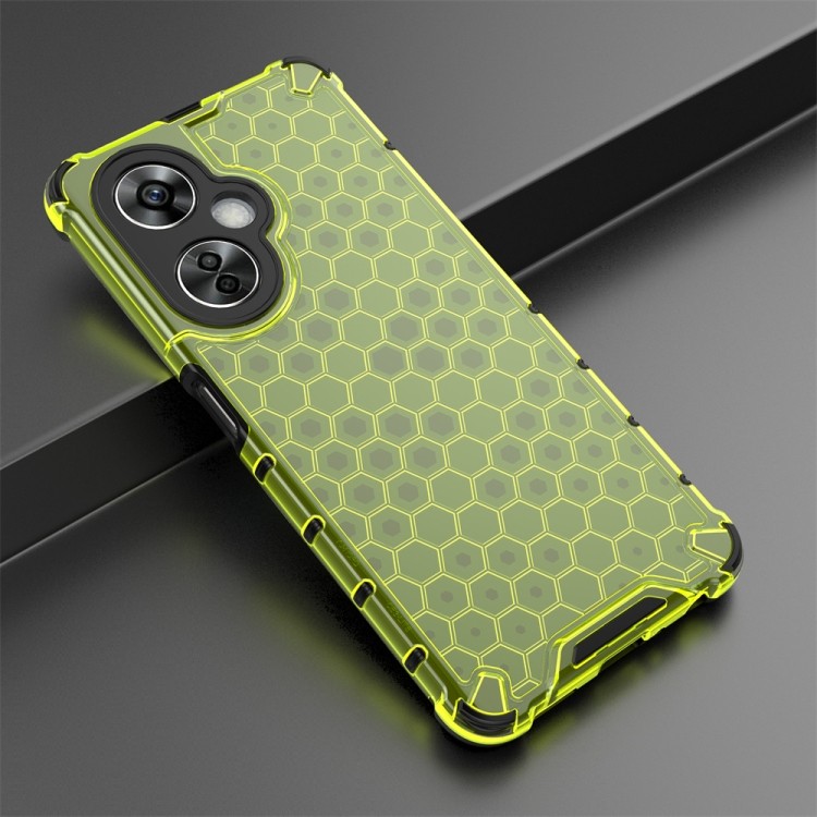 Противоударный чехол Honeycomb на OnePlus Nord CE3 - зеленый 