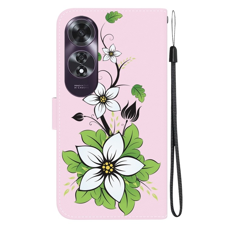 Задня панель із квітковим малюнком  Задня панель із квітковим малюнком