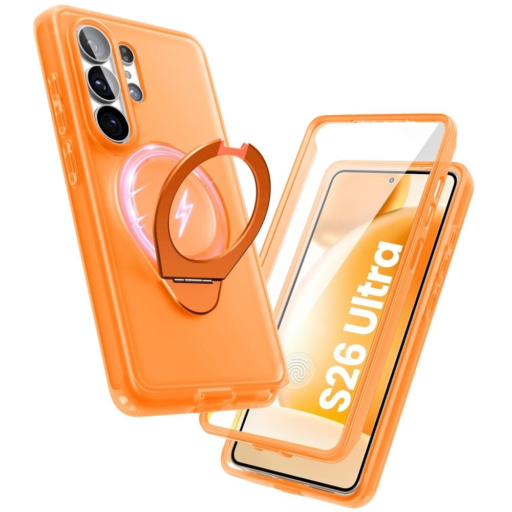 Supcase Cosmo Mag в оранжевому кольорі зі вбудованим кікстендом для Samsung Galaxy S26 Ultra Supcase Cosmo Mag в оранжевому кольорі зі вбудованим кікстендом для Samsung Galaxy S26 Ultra