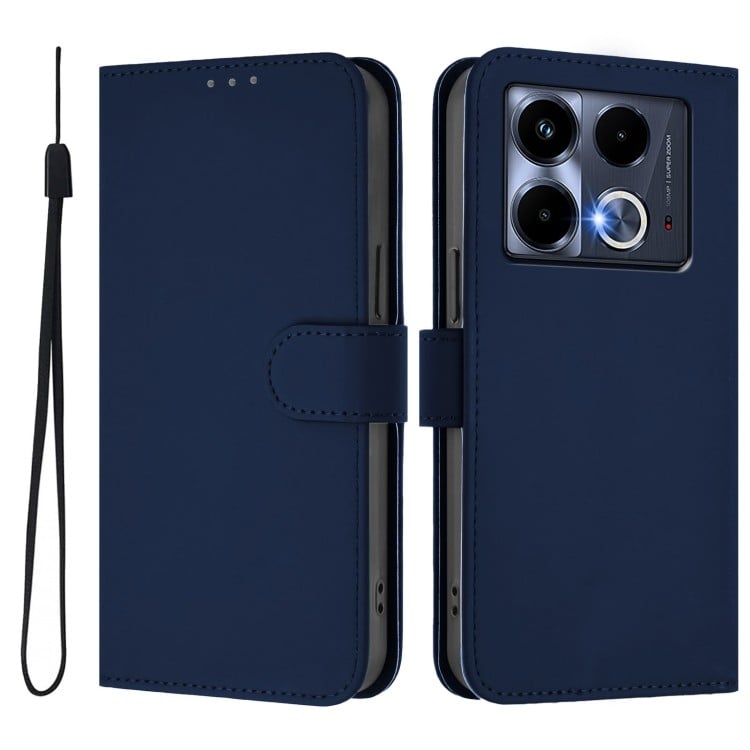 Чехол Skin Feel Solid Color Leather для Infinix Note 40 4G – элегантная защита вашего смартфона Чехол Skin Feel Solid Color Leather для Infinix Note 40 4G – элегантная защита вашего смартфона