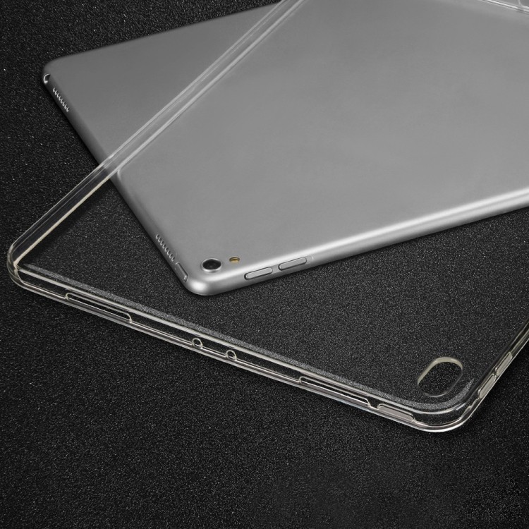 Ультратонкий силиконовый чехол 0.75mm Dropproof на iPad Pro 12.9 inch 2018-прозрачный