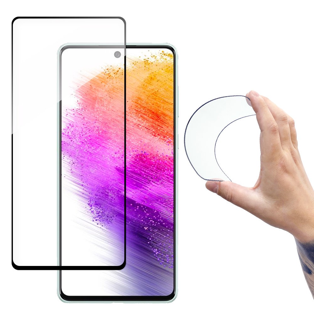 Защитное стекло Wozinsky Nano Flexi Glass для Samsung Galaxy A73 