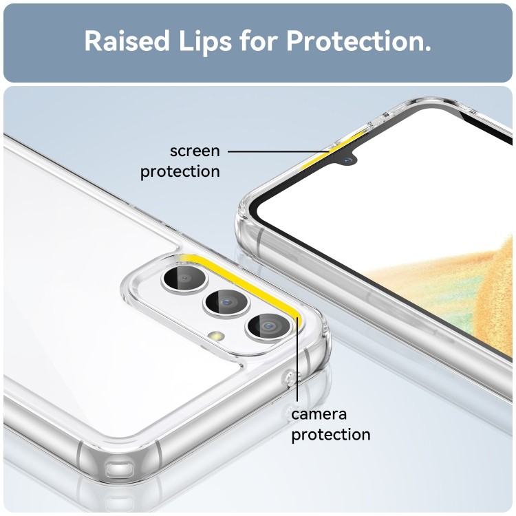 Противоударный чехол Colorful Series Acrylic для Samsung Galaxy A34