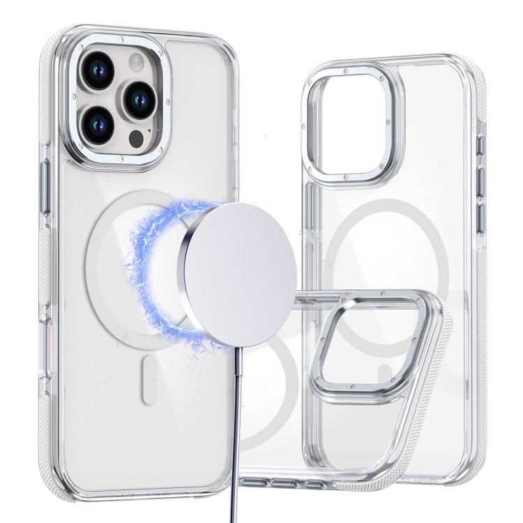Чохол Dual-color MagSafe TPU Hybrid для iPhone 16 Pro Чохол Dual-color MagSafe TPU Hybrid для iPhone 16 Pro
