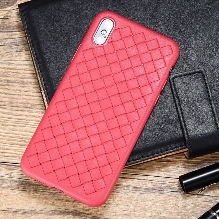  Чехол на Айфон  XS Max красного цвета