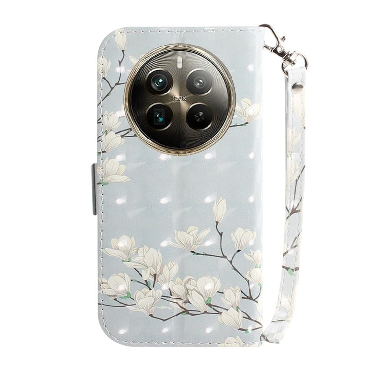 Слоты для карточек и крепкая подставка в чехле-книжке для Realme 12 Pro+ Слоты для карточек и крепкая подставка в чехле-книжке для Realme 12 Pro+