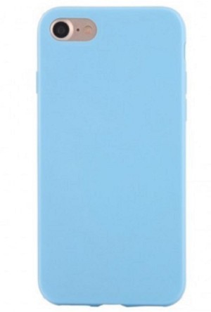 Голубой TPU Smooth Surface Чехол для iPhone SE 2020/8/7 