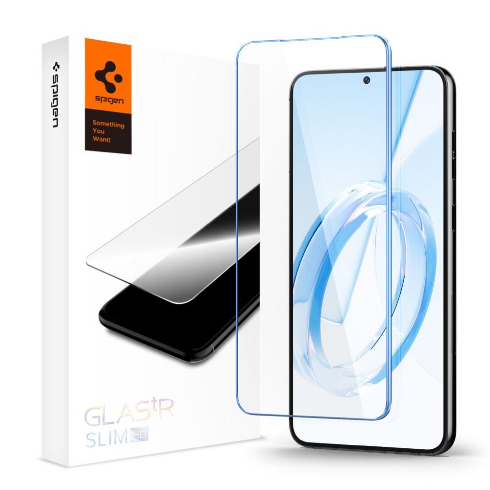 Защитное каленое стекло Spigen Glass.Tr Slim для Samsung Galaxy S23 PLUS  купить в Киеве, Одессе, цена в Украине | CHEKHOL