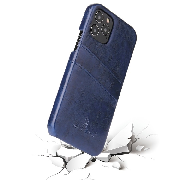 Противоударный чехол накладка синего цвета для Айфон 12 