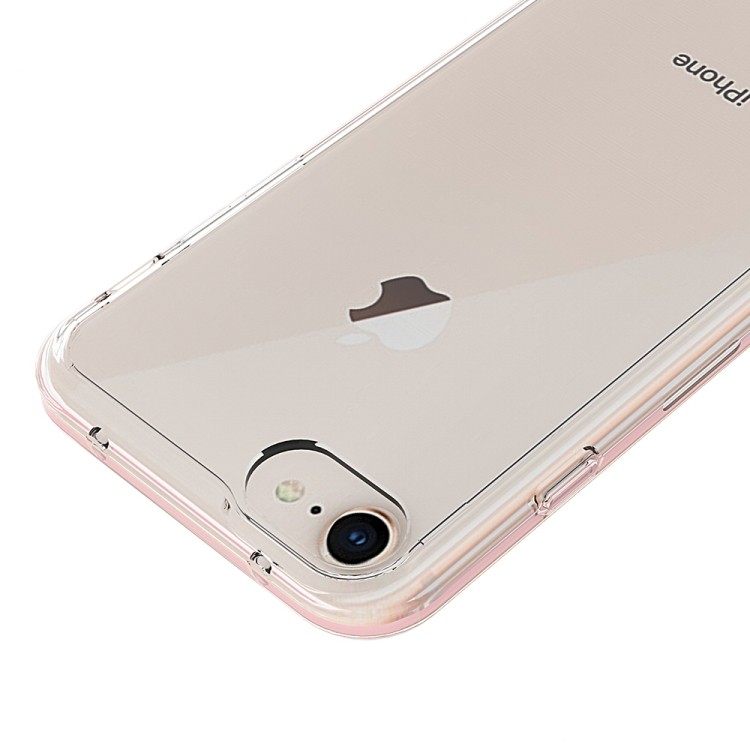 Акриловый противоударный чехол HMC для iPhone - розовый 