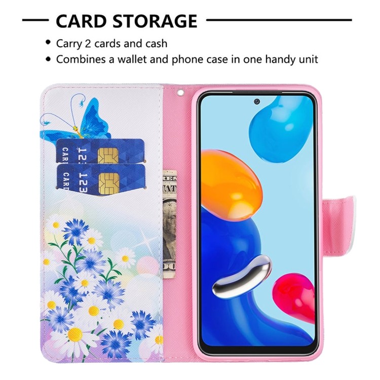 Интерьер чехла с слотом для кредитных карт