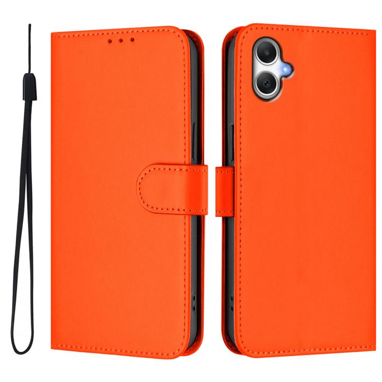 Samsung Galaxy A07 4G — оранжева книжка Skin Feel зі шнурком 