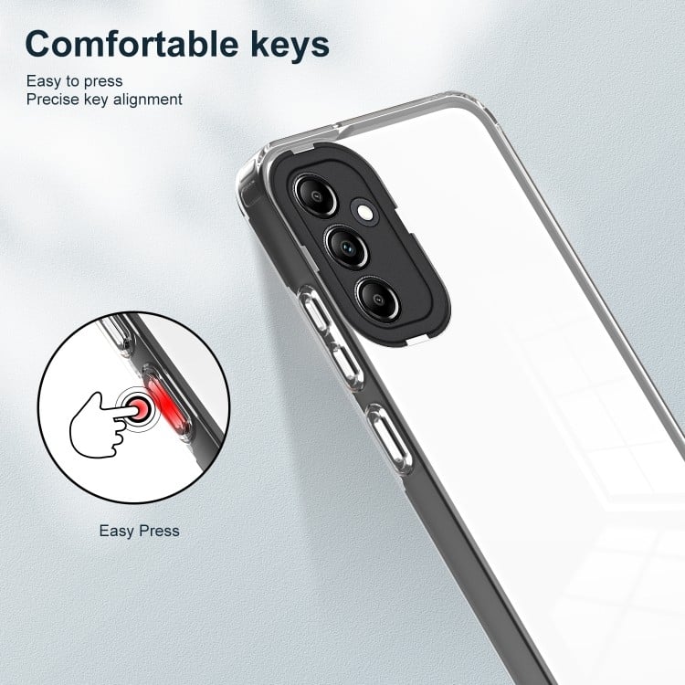 Деталі, що підкреслюють унікальність чохла Clear Color Frame Деталі, що підкреслюють унікальність чохла Clear Color Frame