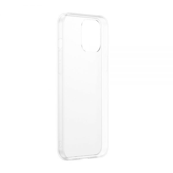 Стеклянный чехол-накладка для iPhone 12 Mini белый