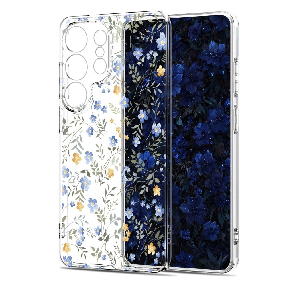 Чехол Tech-Protect FlexAir с принтом Colorful Flowers для Samsung Galaxy S26 Ultra 