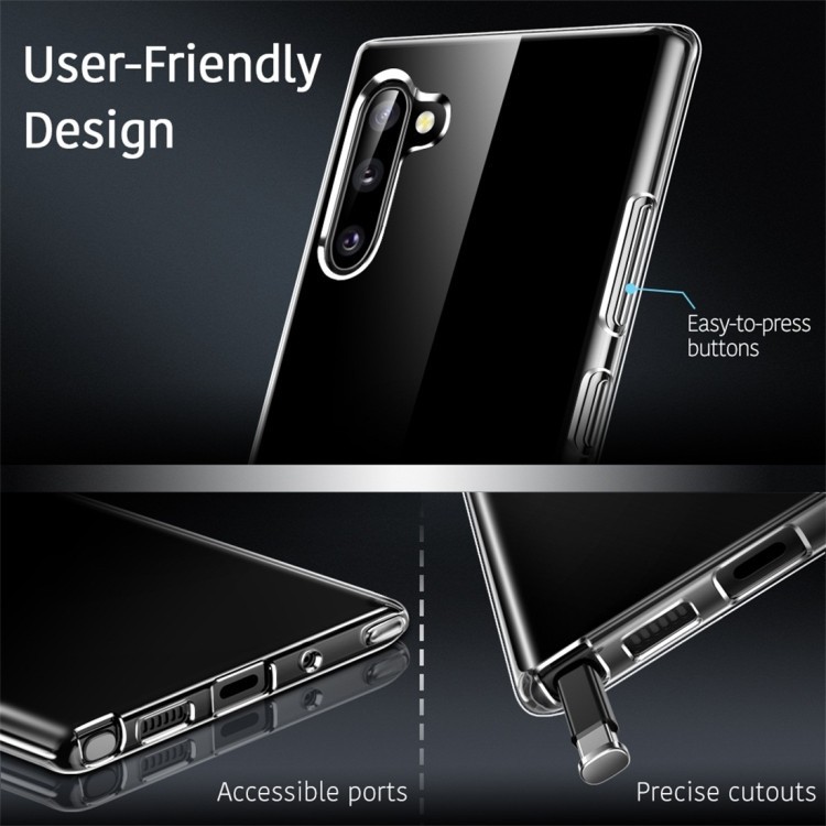 Ультратонкий силиконовый чехол ESR Air Shield Slim Clear на Samsung Galaxy Note 10