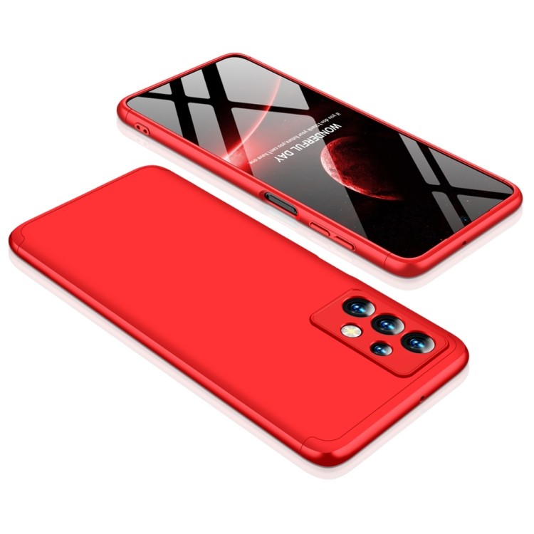 3D Чехол GKK для Samsung Galaxy A13 4G в красном цвете 
