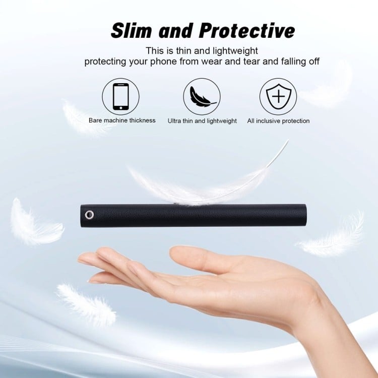 Ультратонкий и легкий — не увеличивает габариты смартфона