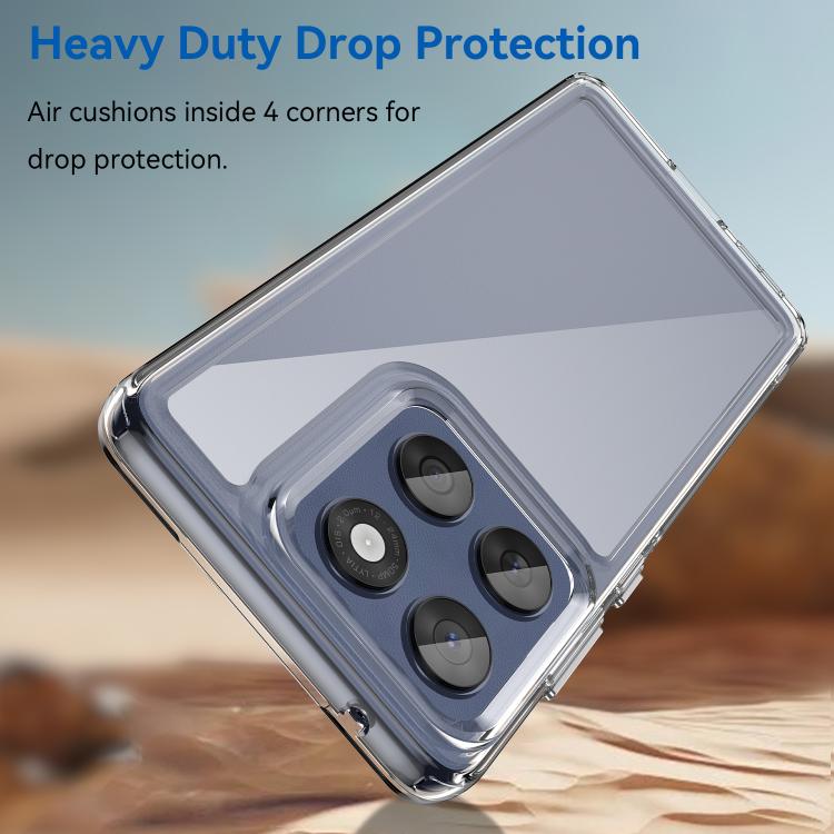 Воздушные подушки в углах обеспечивают усиленную защиту при падениях