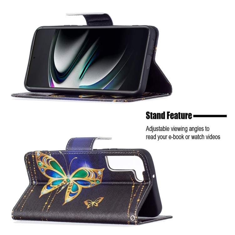 Інтер'єр чохла-книжки Colored Drawing Pattern із слотом для кредитної картки