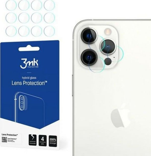 Защитное стекло на камеру для Айфон 12 Про Макс 