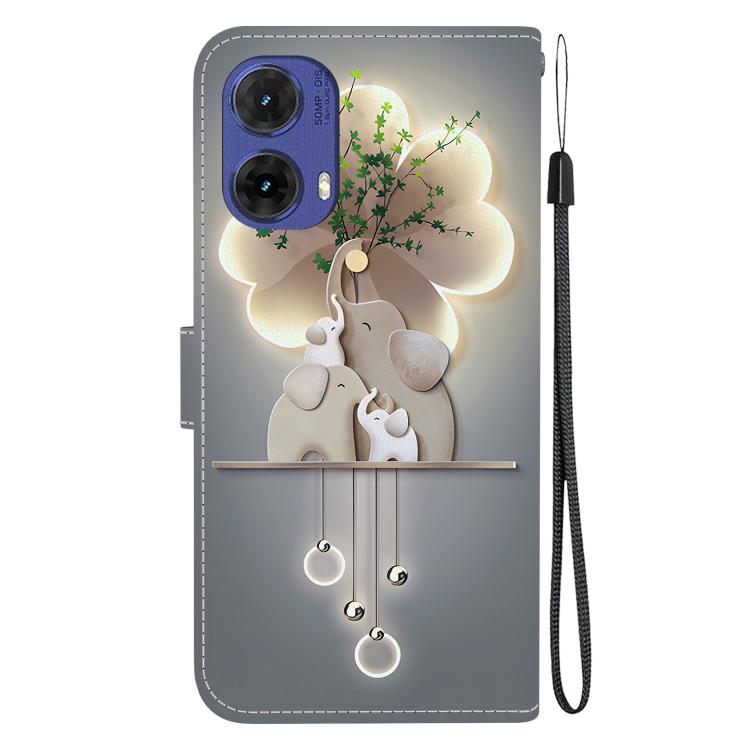 Зворотна сторона чохла на смартфоні Motorola Moto G85 5G