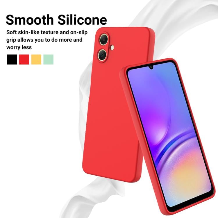 Демонстрація гладкої силіконової текстури чохла