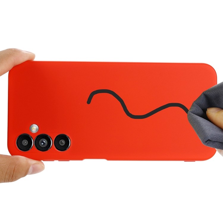 Чехол Solid Color Liquid Silicone - практичный и стильный