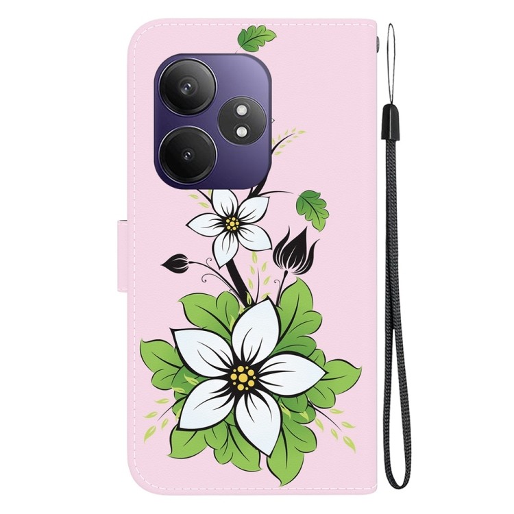 Чохол для Realme GT 6 з квітковим малюнком