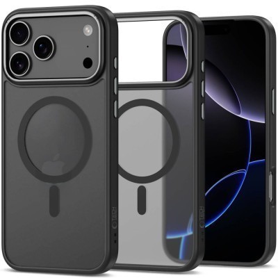 Чохол Tech-Protect BasicMag MagSafe на iPhone 17 Pro Max - Clear Matte Чохол Tech-Protect BasicMag MagSafe на iPhone 17 Pro Max - Clear Matte