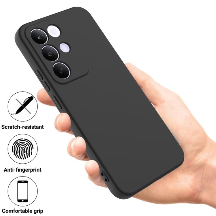  Силиконовый чехол Solid Color с защитой от царапин и отпечатков для Realme C85 Pro 4G 