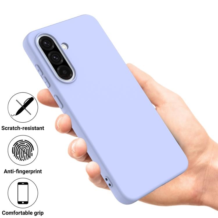 Силіконовий чохол Solid Color з захистом від подряпин і відбитків для Samsung Galaxy A37 5G 