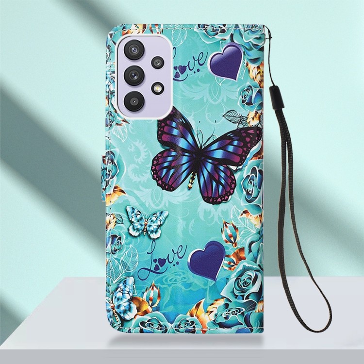 Чохол-книжка Heart Butterfly для Samsung Galaxy A23 