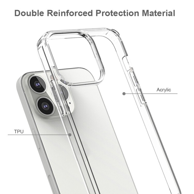 Акриловый противоударный чехол HMC для Айфон 13 Про - зеленый 