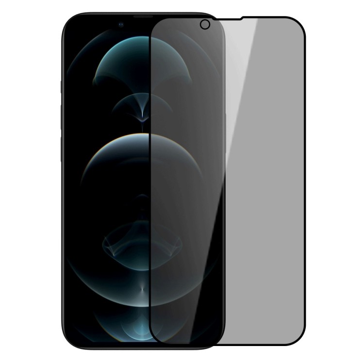 Черное коленное стекло для Айфон 13 Про Макс 