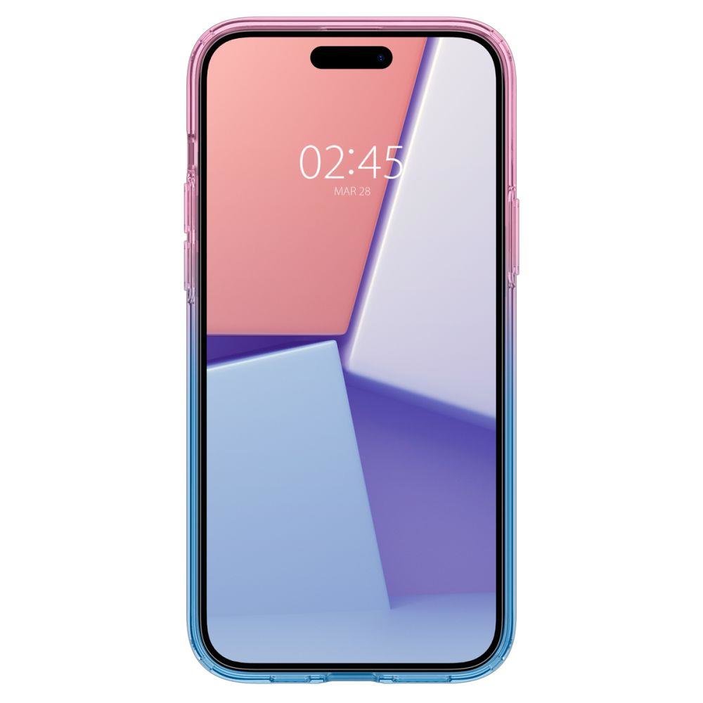 Оригинальный чехол Spigen Liquid Crystal на iPhone 15 - Gradation Pink  купить в Киеве, Одессе, цена в Украине | CHEKHOL