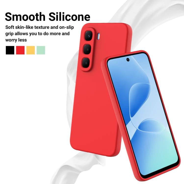 Демонстрація гладкої текстури рідкого силікону та нековзного покриття