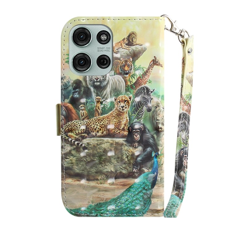 Чехол-книжка Zoo для Motorola Moto G75 5G: защищённая задняя сторона и полноценный доступ к камере Чехол-книжка Zoo для Motorola Moto G75 5G: защищённая задняя сторона и полноценный доступ к камере