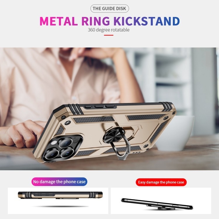 Металеве кільце-підставка для зручності використання 