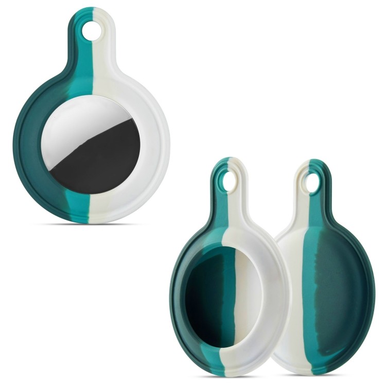 Силиконовый брелок с кольцом для ЭйрТег - Four-color 4  