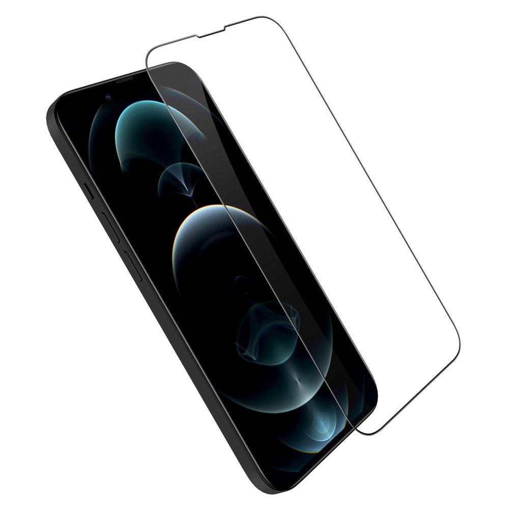 Защитное стекло с черной рамкой для Айфон 13 Мини 