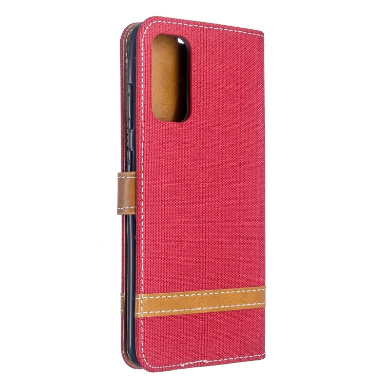 Чохол-книжка на Samsung галаксі S20 -червоний