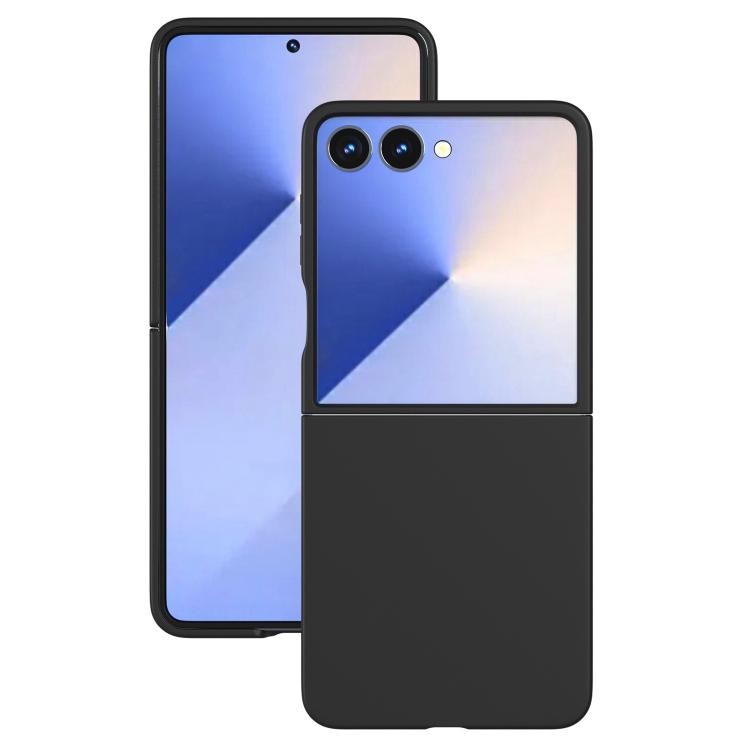 Чохол Kalebol Paint-sprayed для Samsung Galaxy Flip 7 чорного кольору Чохол Kalebol Paint-sprayed для Samsung Galaxy Flip 7 чорного кольору