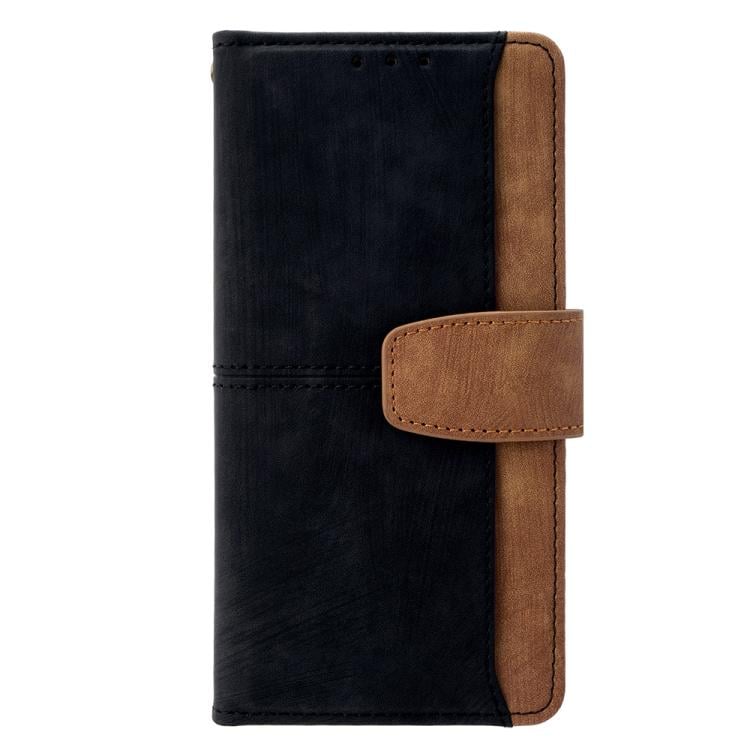 Чехол-книжка Color Stitching с контрастной отделкой для Xiaomi 17 Pro 