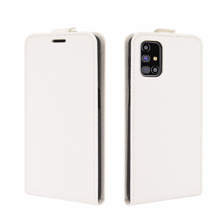 Флип-чехол R64 Texture Single на Samsung Galaxy M31s - белый