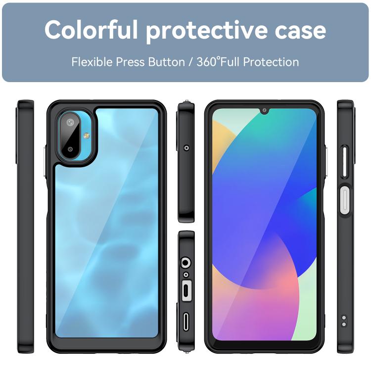 Протиударний чохол Colorful Acrylic Series з 360-градусним захистом 