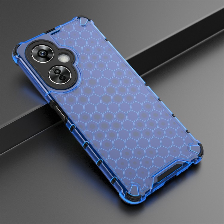 Синий противоударный чехол Honeycomb на OnePlus Nord CE3 
