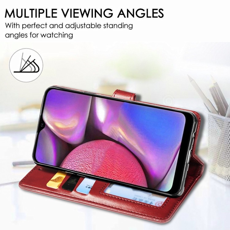 Зносостійкий чохол-книжка Retro Solid Color