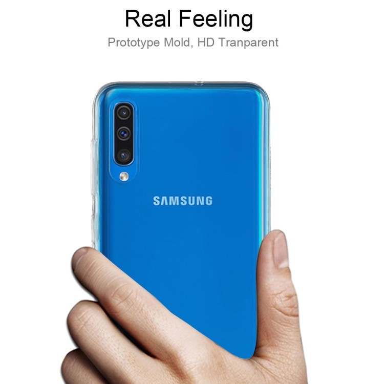 Ультратонкий силиконовый чехол на Samsung Galaxy A50/A30s/A50s 